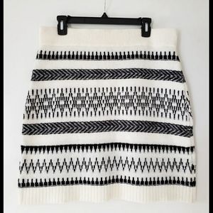 LOFT Fair Isle Sweater Skirt